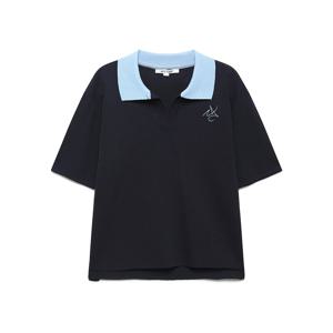 [최초가:199,000원]  카라배색 니트 A252PWK414