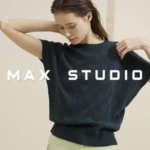 (최초가69,000원)막스스튜디오 여성 바스켓 반팔니트_그린