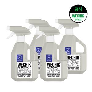 소독 섬유 탈취제 500ml 4개