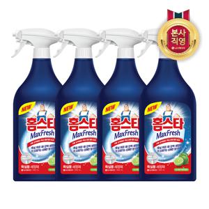 홈스타 맥스프레쉬 욕실용 세정제 900ml x 4개