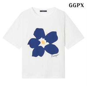 빅 프린팅 라운드 반팔 티셔츠 (GPALW010D)