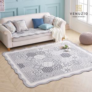 베누지오 포르테 워셔블 자카드 카페트 점보특대형 200x230cm 그레이