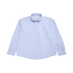 레귤러핏 시어서커 스트라이프 스포츠셔츠 (블루) (BBTHMM0378MEM)