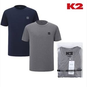 K2 케이투 남여공용  기능성 반팔 티셔츠셔츠 2장세트 GMM25281