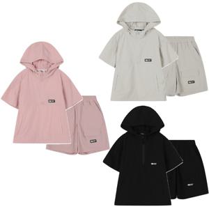 [NBA키즈]반소매아노락 후디점퍼세트K242JP003PT003P