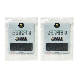 만전김 두번구운 김밥김 50매 115g, 2개