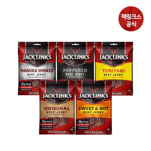 잭링크스 버라이어티팩 100gX10팩 (마누카+페퍼드+데리야끼+오리지널+스윗앤핫)