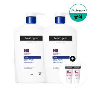 데일리 바디워시 950ml x2 +(증)시카에멀전15ml x2