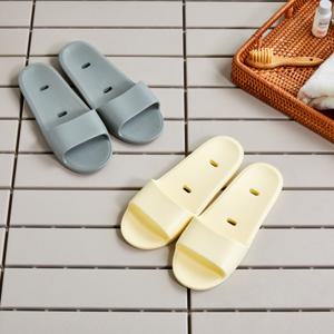 문에 안 걸리는 욕실화 2P SET 270mm YELLOW+GREEN