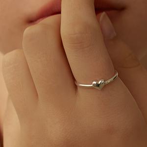 [진주 귀걸이 기프트 이벤트] Mini heart point ring