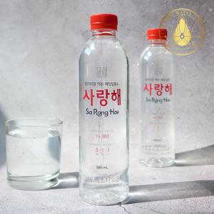 [사랑해] 경도300 프리미엄 해양심층수 미네랄워터 500ml×40병