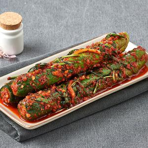 새로이김치 국내산 통 오이소박이 1kg