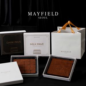 밀크파베 생초콜릿 130g+다크파베 생초콜릿 130g+쇼핑백