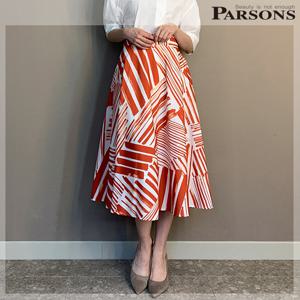 [파슨스] Brush Touch A-line Skirt [PW2R5SK01]