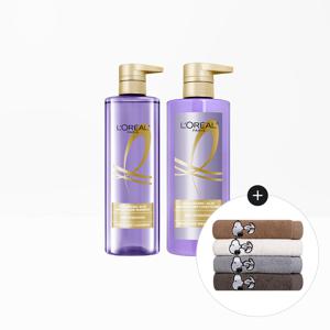 히알루론산 대용량 두피 샴푸/컨디셔닝 헤어팩 660ml 1+1 (교차구매)+스누피 타올 1장(랜덤)