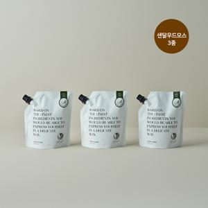 디퓨저 리필 파우치 300ml 샌달우드모스 3종_리드포함