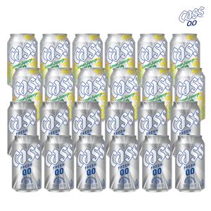 듀오팩 카스355ml 12캔 + 레몬330ml 12캔