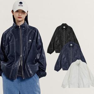 [최초가 159,000원] 메탈 엠블럼 유광 코팅 바람막이 (3color)