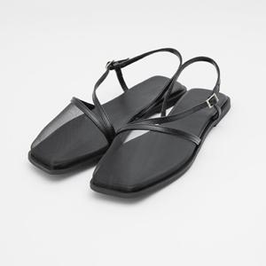[나인] 가죽 시스루 슬링백 샌들(SH-3459)
