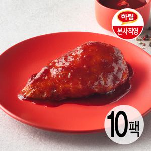 X동대문엽기떡볶이 소스 잘 먹은 닭가슴살 오리지널 110g 10팩