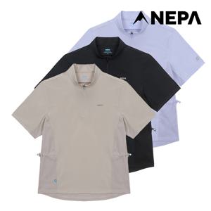 여성 아이스테크쉘 반팔 집업티셔츠 7K45433
