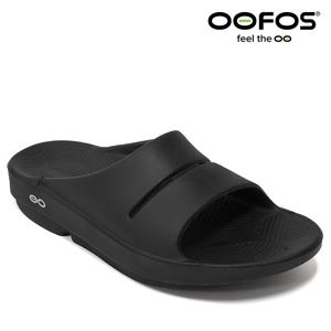 우아 슬라이드 슬리퍼 블랙 OOAHH