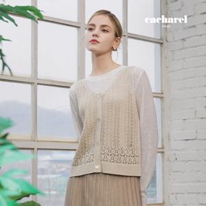 까사렐 25SS 스팽글 크로쉐 베스트 3종