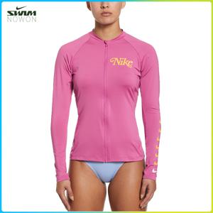 Nike Swim 여성 레거시 풀집업 롱슬리브 하이드로가드 NESSD356-664