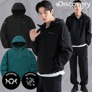 디스커버리 가격인하 남성 오버핏 바람막이 반슬리 등산자켓 DMWJ33041