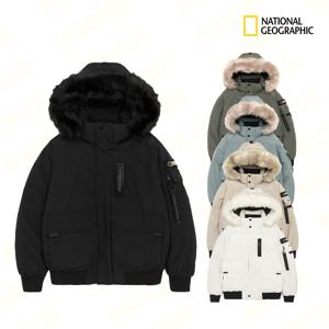 내셔널지오그래픽 타루가 남성 퍼 트리밍 후디 구스다운 점퍼 N224MDW030