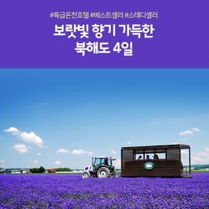 [노랑풍선] 꽃들의 향연 북해도 4일