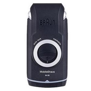 BRAUN 경량 휴대용 면도기, 블루, M30