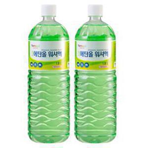 탐사 에탄올 워셔액, 1.8L, 2개