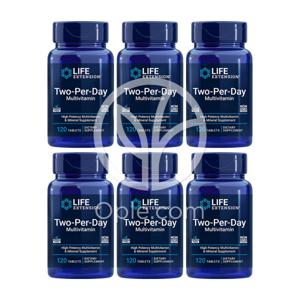 (오플닷컴) 6개 투퍼데이 Two Per Day 멀티 종합 비타민 120 타블렛 Life Extension 빠른직구