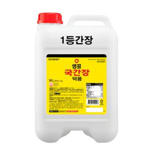 샘표 국간장 덕용 14L X 1통 말통 국간장