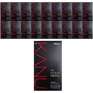 카누 미니 다크 로스트 아메리카노 100개입 2개