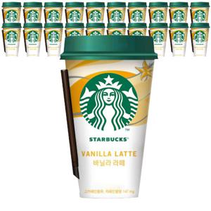 스타벅스 바닐라라떼 320mlx20컵+아이스포장