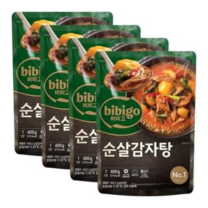 CJ 비비고 순살감자탕 400g  4개