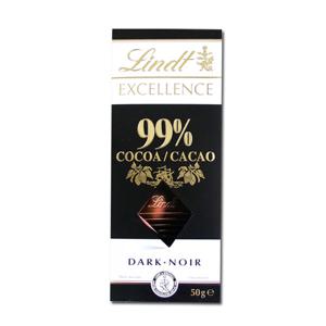 린트 엑설런스 다크 99% 초콜릿 50g