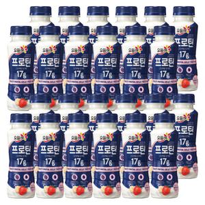 요플레 프로틴 드링크 딸기바나나 210g x24개