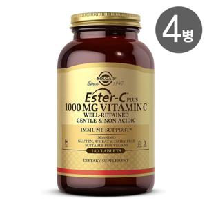 솔가 에스터-C 플러스 1000mg 비타민C 180정 X 4병