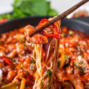 낙지볶음  450g (2-3인분) 치즈사리증정 캠핑음식 맥주안주 밀키트 백년찬방