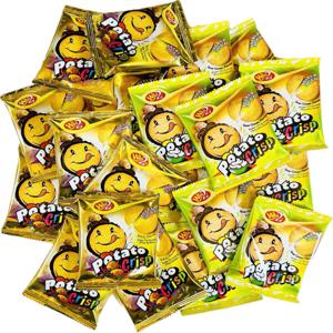 포테이토 크리스프 바베큐 15g+샤워 15g x 36개 (개별포장) (맛 랜덤)