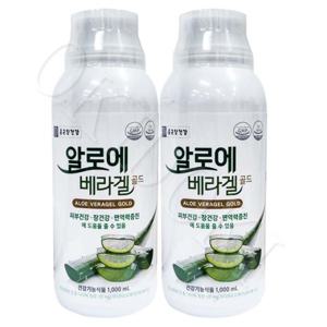 종근당건강 알로에베라겔 골드 1000ml x 2병 1+1 코스트코 알로에