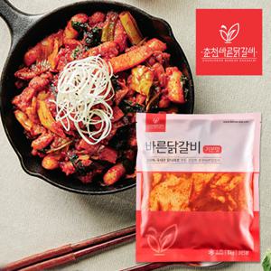춘천바른닭갈비 캠핑요리 양념닭갈비 기본맛 1kg