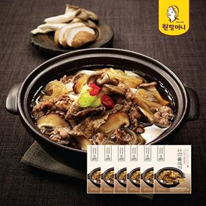 원할머니 원할머니 명품버섯뚝배기불고기 410g 6팩