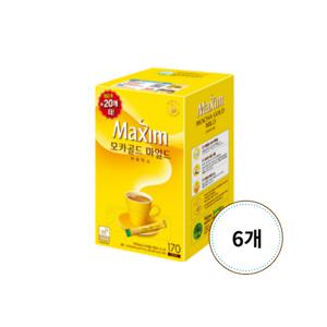 동서식품 맥심 모카골드 마일드 커피믹스 스틱 12g 170개입 6개
