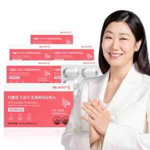 더블유 포뮬라 프로바이오틱스 아연 셀레늄 여성 질 유래 유산균 6박스 180캡슐 6개월분