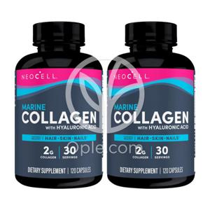 (오플닷컴) 2개 먹는 마린 콜라겐 저분자 펩타이드 2000 mg 120 캡슐 Neocell 빠른직구