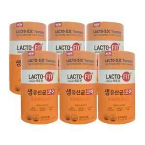 락토핏 생유산균 코어 2g x 60포 6통 -DL-
